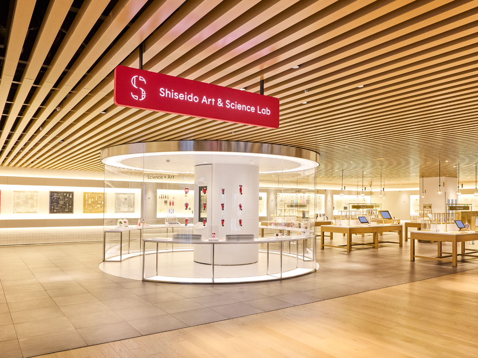 資生堂の研究員の気分を味わおう！「Shiseido Art & Science Lab」©株式会社資生堂
