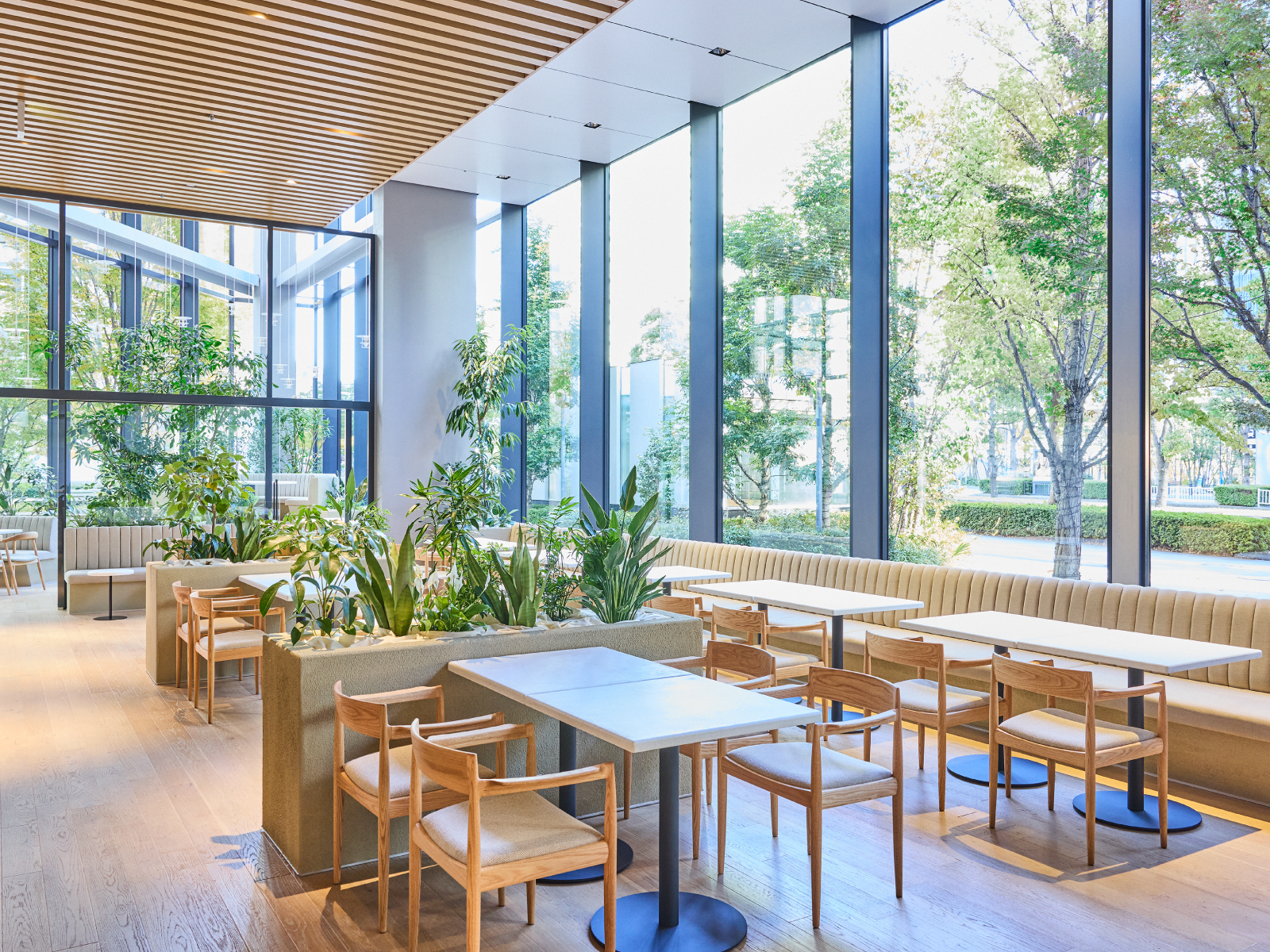 １階にある「Shiseido Kitchen Lab」©株式会社資生堂
