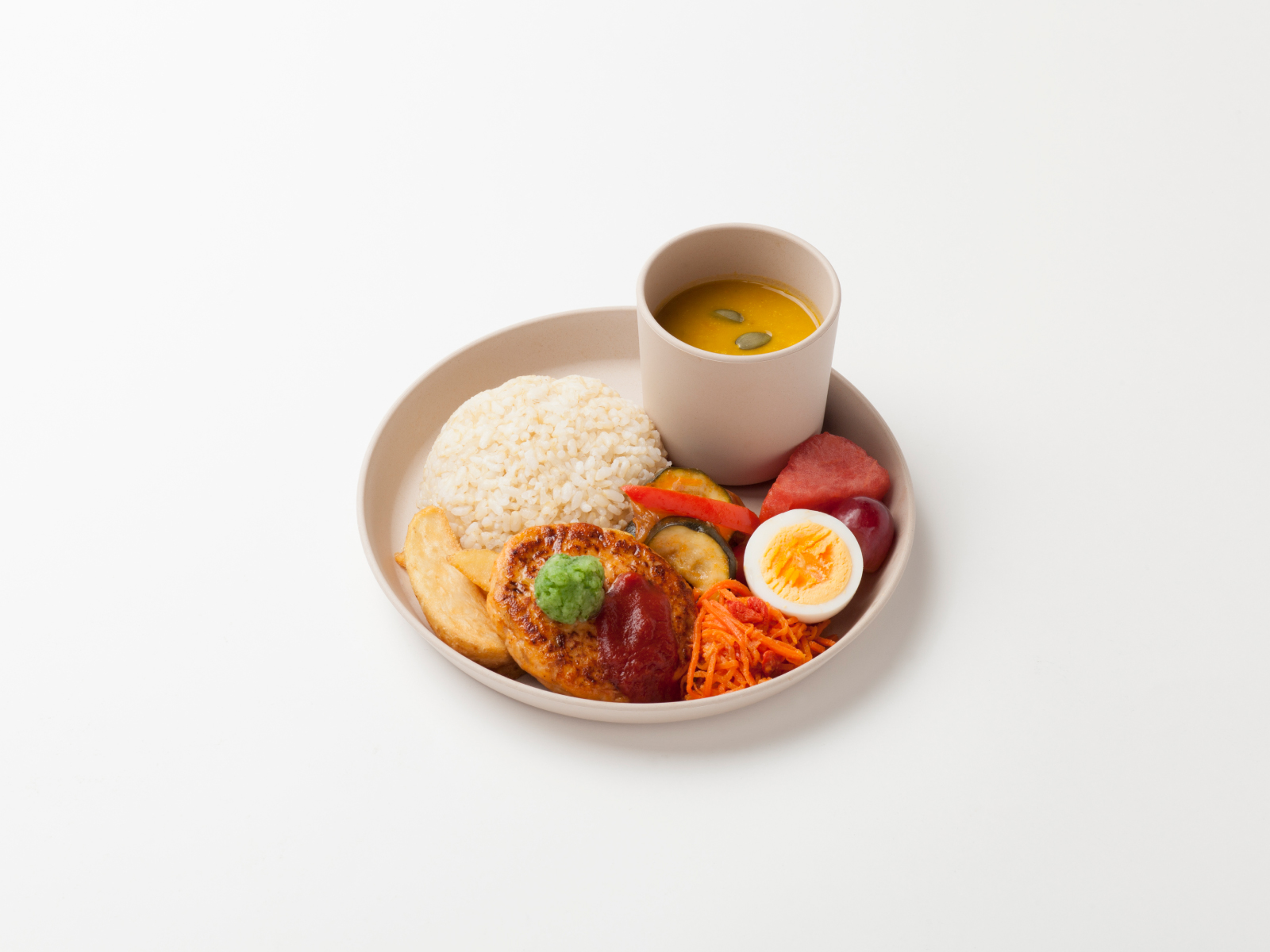 薬膳料理のキッズプレート（季節や仕入れ状況により、内容が変更になる場合があります）©株式会社資生堂 