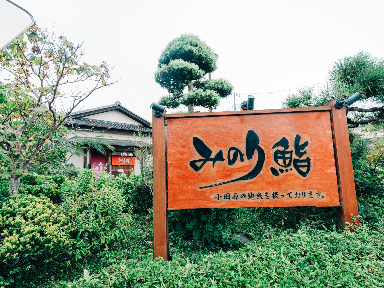 周辺は住宅地、その中にすっかり溶け込んだ雰囲気のお店です