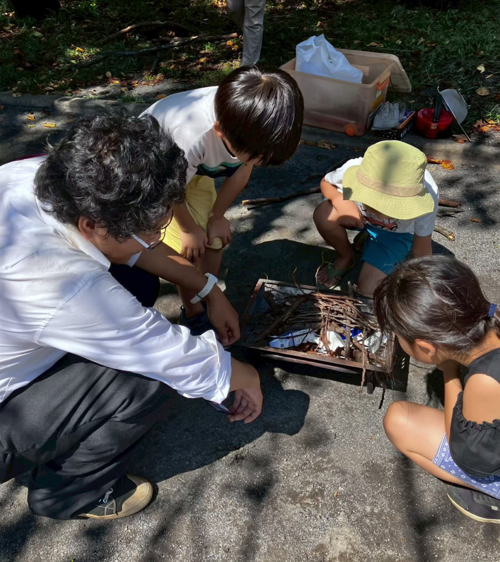 大人もこどもも遊びに真剣！