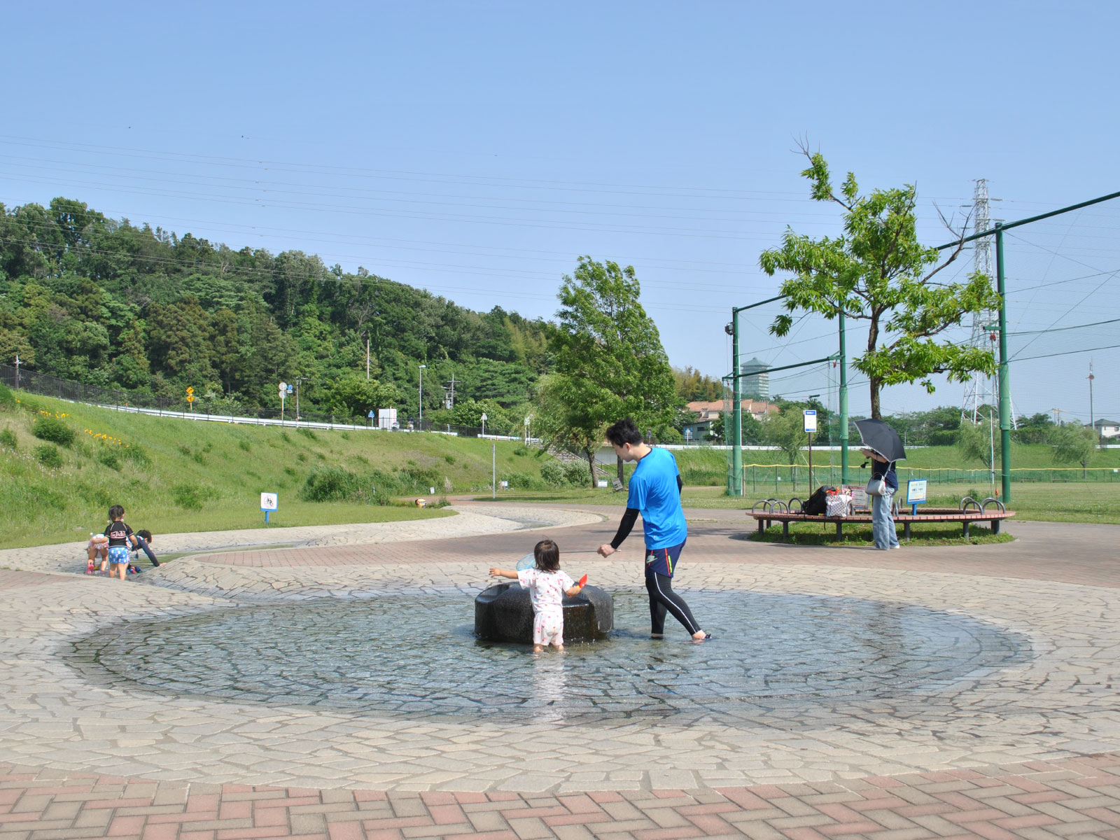 フラットで遊びやすい!ちいさいお子さんも遊べる