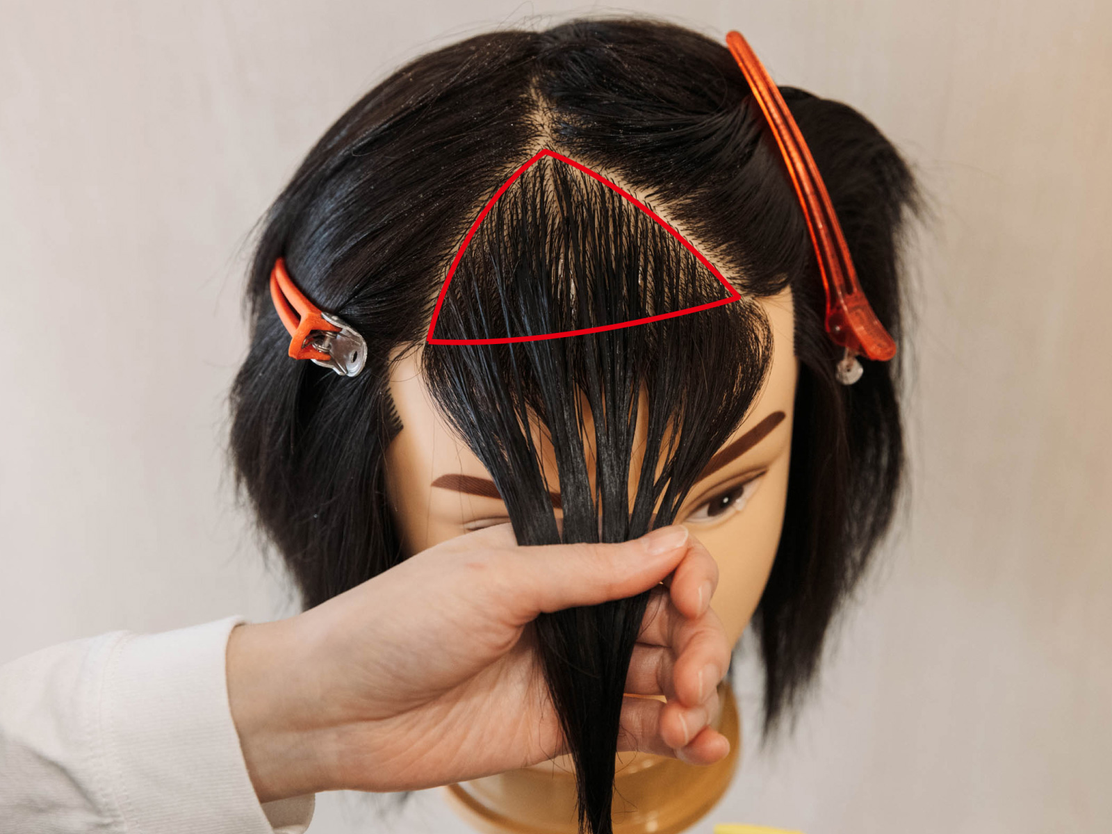 三角形のフロント