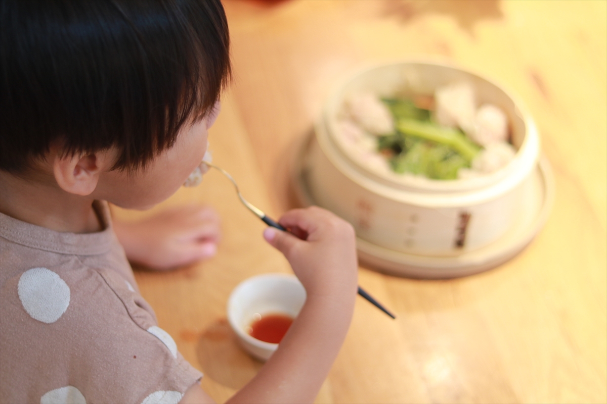 「自分で作った！」という経験が、食べる楽しさにもつながったようです。
